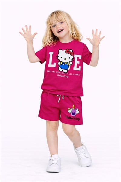 California Hello Kitty Şortlu Takım