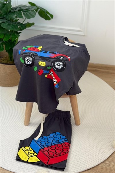 Car Lego Şortlu Takım
