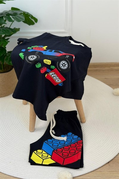 Car Lego Şortlu Takım