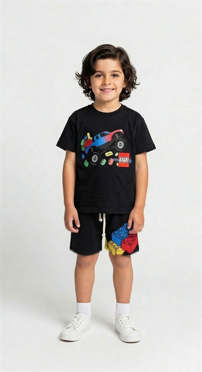 Car Lego Şortlu Takım