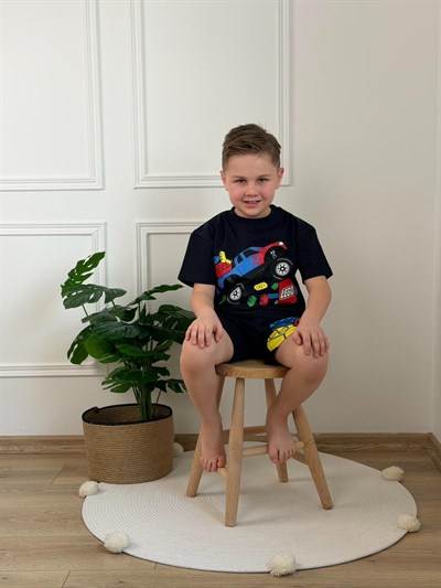 Car Lego Şortlu Takım