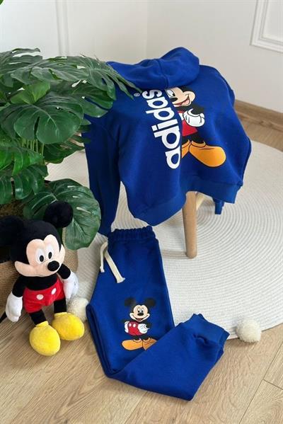 Cepli Spor Logolu Mickey Eşofman Takımı