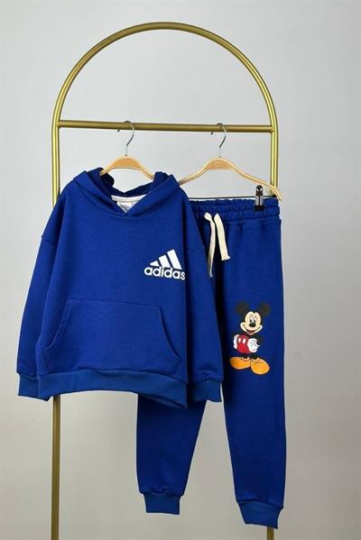 Cepli Spor Logolu Mickey Eşofman Takımı