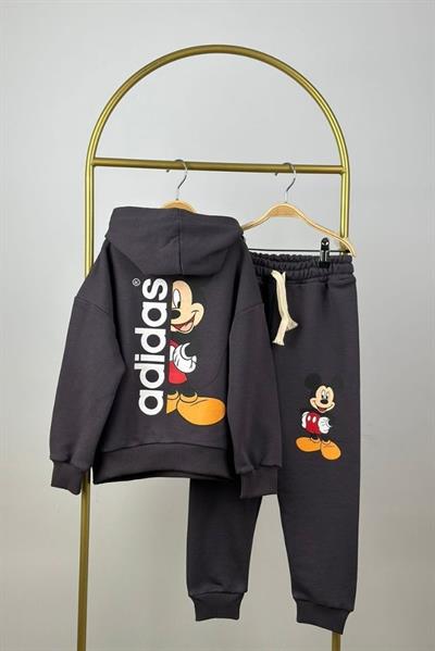 Cepli Spor Logolu Mickey Eşofman Takımı