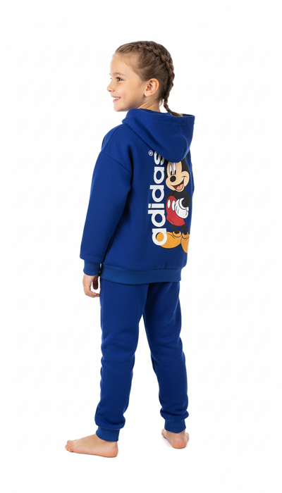 Cepli Spor Logolu Mickey Eşofman Takımı