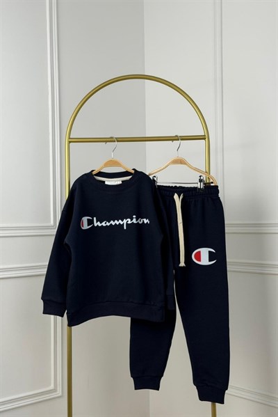 Champion Baskılı Eşofman Takımı