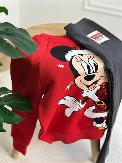 Christmas Minnie Taytlı Takım