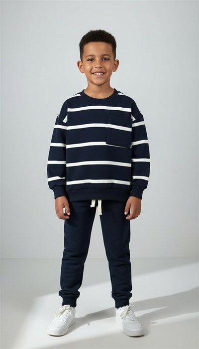 Çizgi Detay Eşofman Takımı