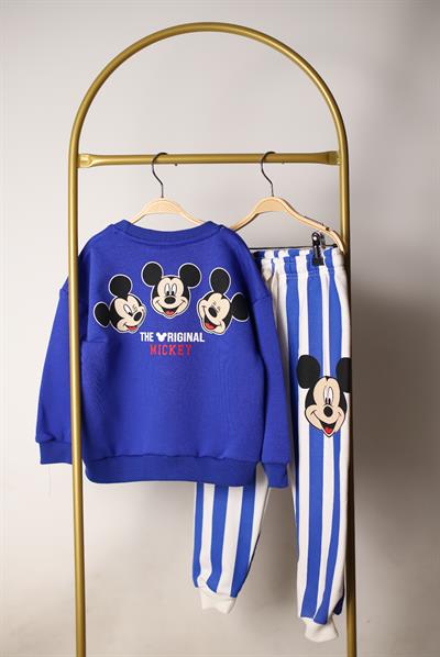 Çizgili Mickey Eşofman Takımı