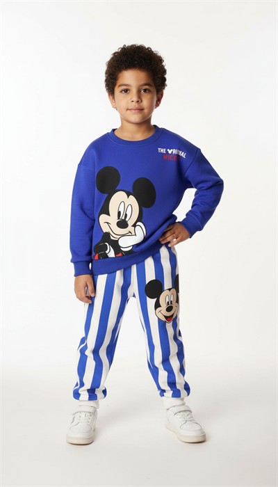 Çizgili Mickey Eşofman Takımı