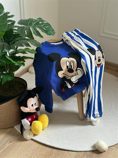 Çizgili Mickey Eşofman Takımı