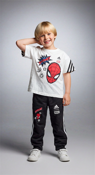 Çizgili Spidey Eşofman Takımı