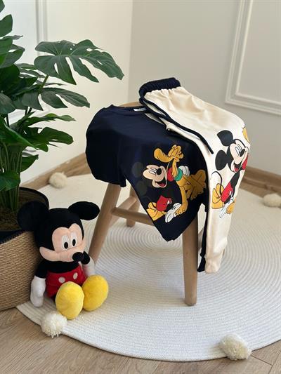 Çok Renkli Mickey Friends Eşofman Takımı