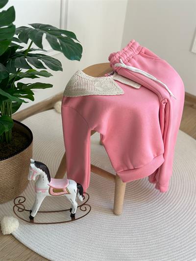 Dantel İşlemeli Eşofman Takımı