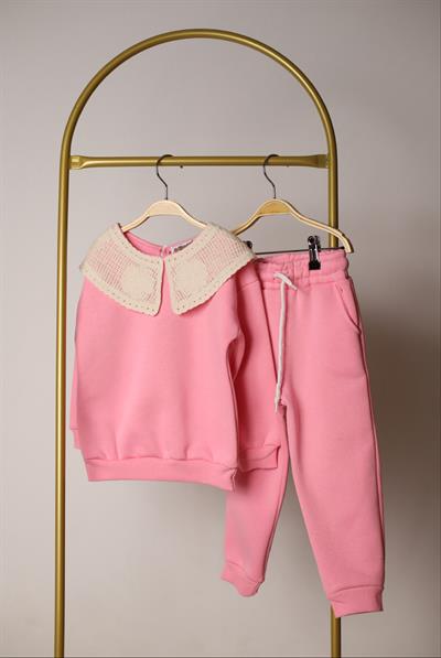 Dantel İşlemeli Eşofman Takımı