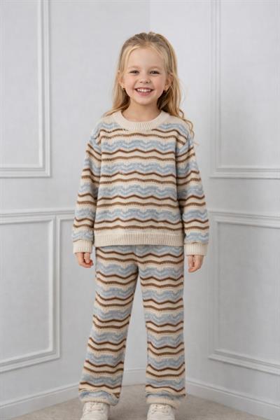 Desenli Triko Takım