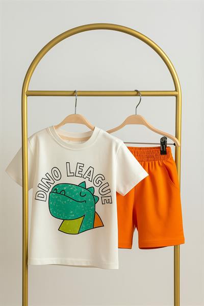 Dino League Detaylı Şortlu Takım