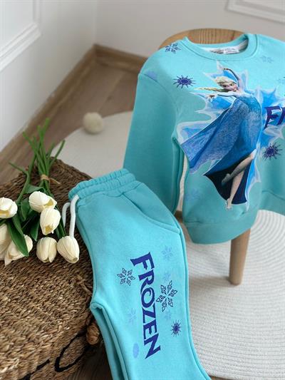 Disney Frozen Baskılı Eşofman Takımı