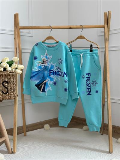 Disney Frozen Baskılı Eşofman Takımı