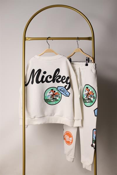 Disney Mickey Mouse Sırt Baskılı Eşofman Takımı