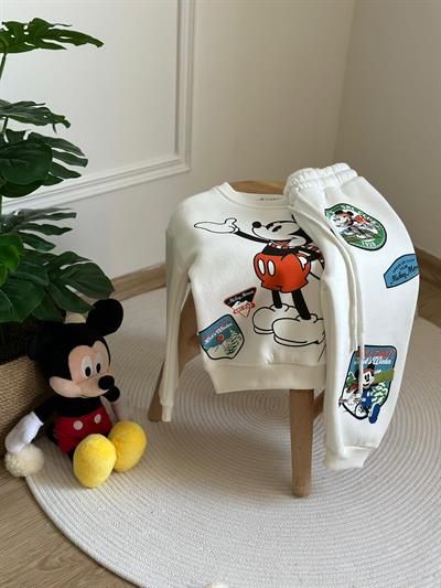 Disney Mickey Mouse Sırt Baskılı Eşofman Takımı