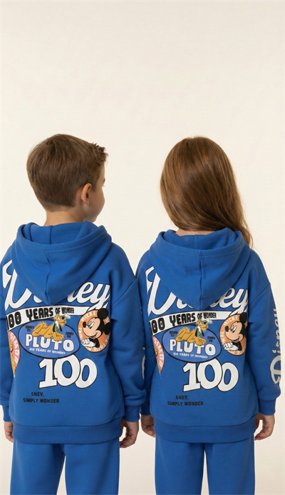 Disney Sırt Baskılı Eşofman Takımı