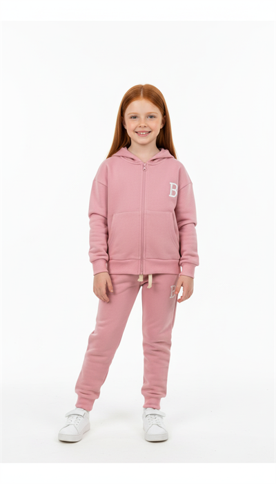 Fermuarlı Kapüşonlu Eşofman Takımı