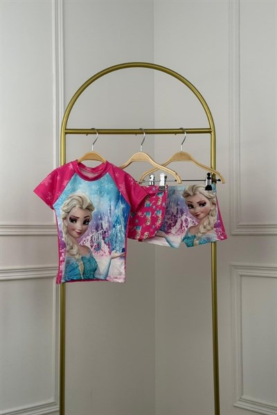 Frozen Boneli Şortlu Mayo