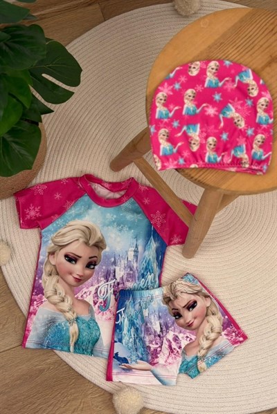 Frozen Boneli Şortlu Mayo