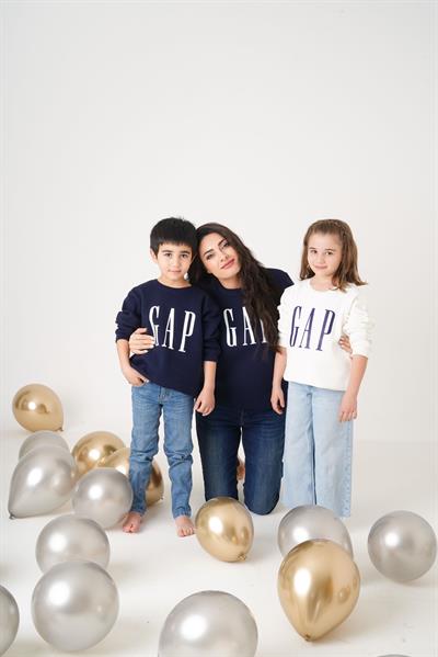 Gap Baskılı Çocuk Sweatshirt