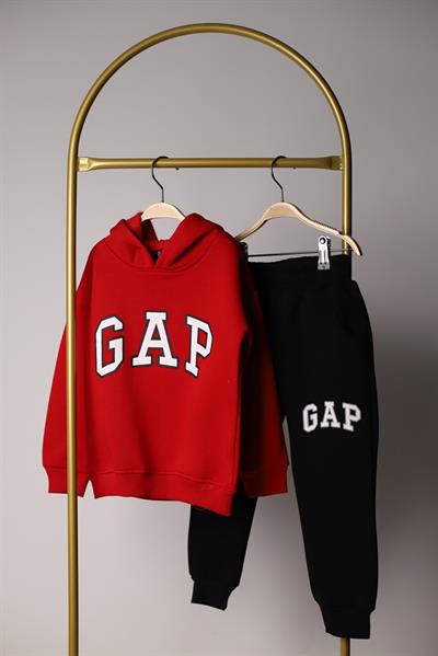Gap Baskılı Kapüşonlu Eşofman Takımı