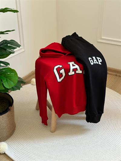Gap Baskılı Kapüşonlu Eşofman Takımı