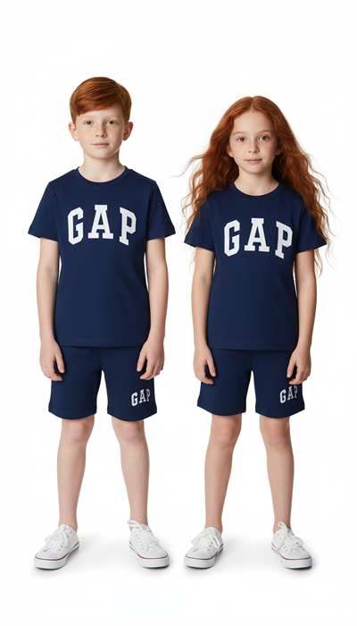 Gap Baskılı Şortlu Takım