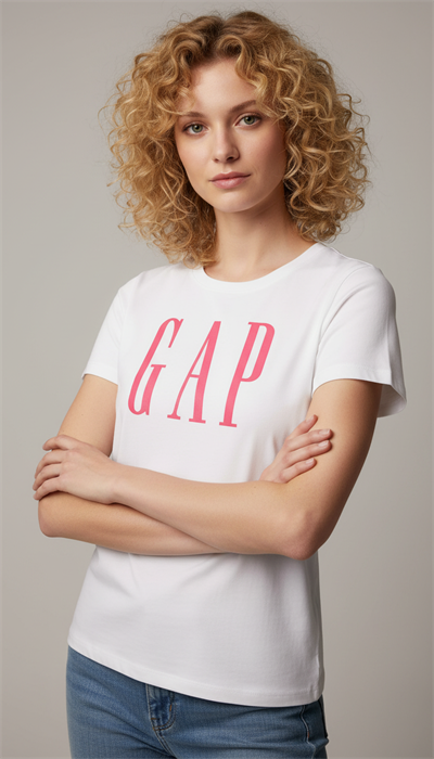 Gap Baskılı Yetişkin T-shirt