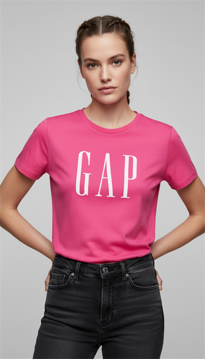 Gap Baskılı Yetişkin T-shirt