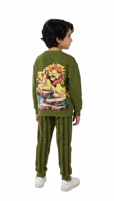 Hakuna Matata Lion King Sırt Baskılı Eşofman Takımı