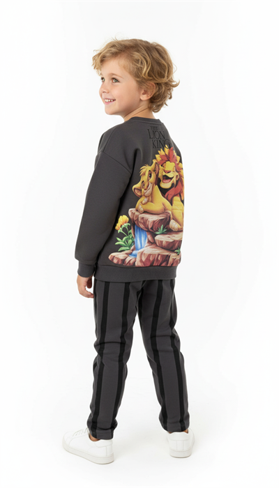 Hakuna Matata Lion King Sırt Baskılı Eşofman Takımı