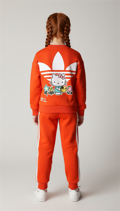 Hello Kitty Spor Logolu Eşofman Takımı