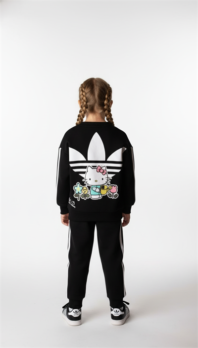 Hello Kitty Spor Logolu Eşofman Takımı