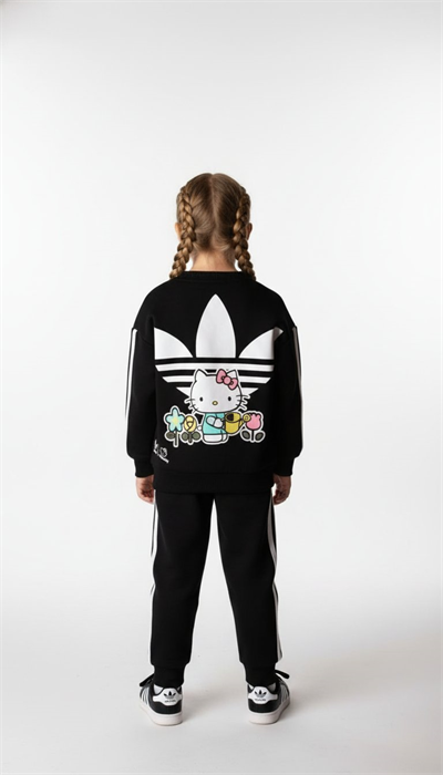 Hello Kitty Spor Logolu Şardonlu Eşofman Takımı