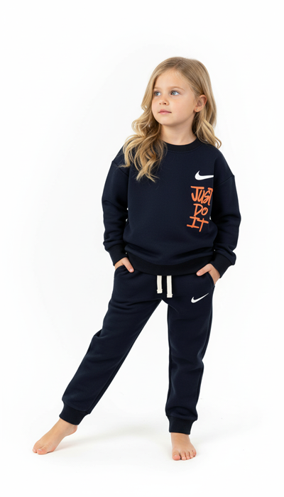 Just Do It Spor Logolu Eşofman Takımı