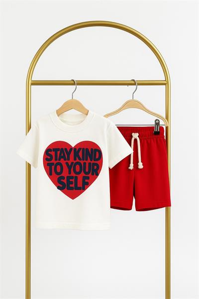 Kalpli Stay Kınd Şortlu Takım