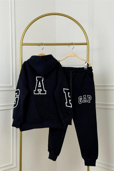 Kapüşonlu Cepli Gap Eşofman Takımı