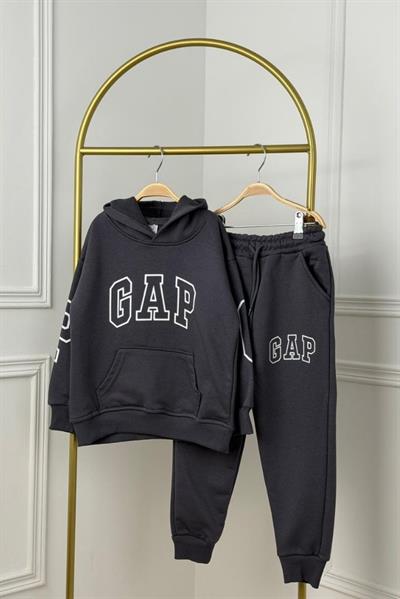 Kapüşonlu Cepli Gap Eşofman Takımı