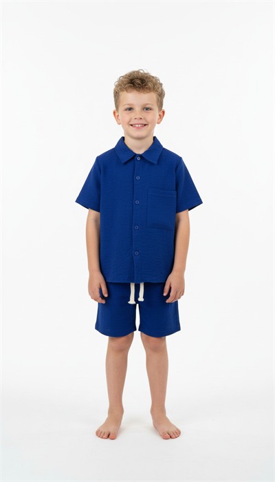 Keten Şortlu Takım