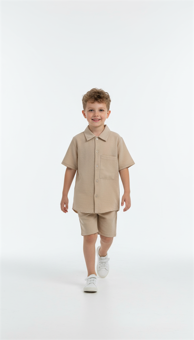 Keten Şortlu Takım