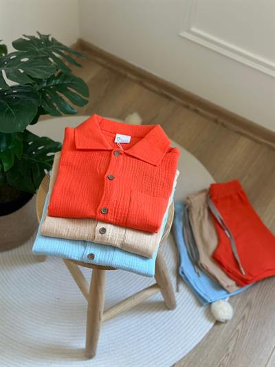 Keten Şortlu Takım