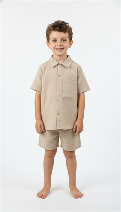 Keten Şortlu Takım