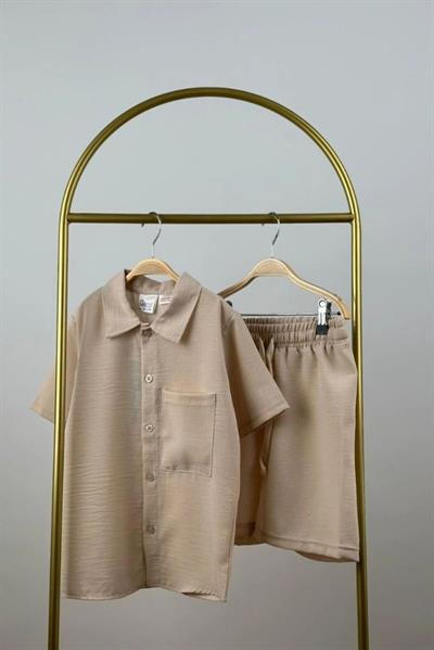 Keten Şortlu Takım