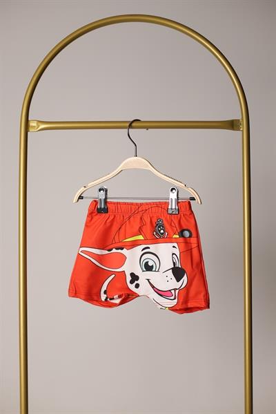 Kırmızı Paw Patrol Deniz Şortu